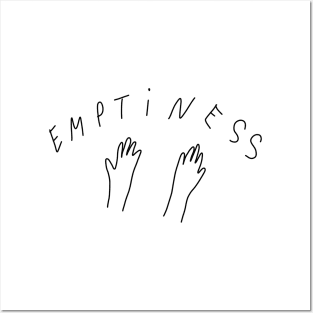 Emptiness Posters and Art